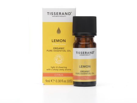 Tisserand Organic Lemon Essential Oil (9ml) For Cheap