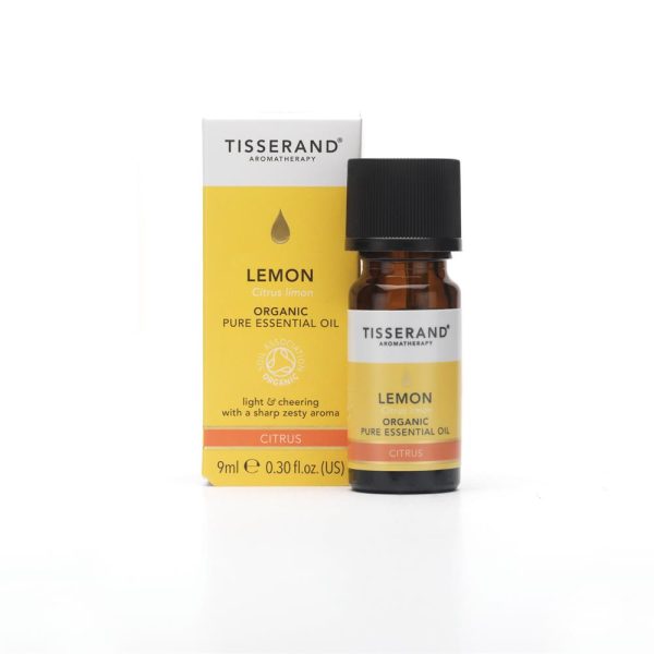 Tisserand Organic Lemon Essential Oil (9ml) For Cheap