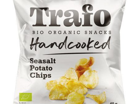 Trafo Organic Handcooked Seasalt Crisps 40g Cheap