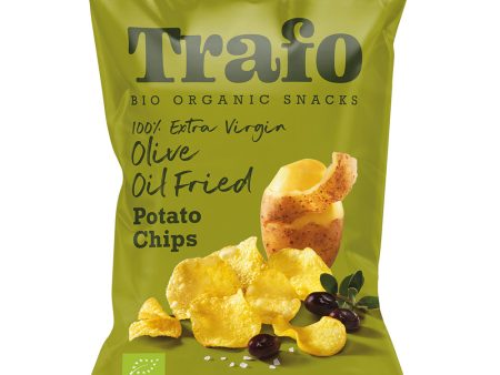 Trafo Organic Chips Fried in Extra Virgin Olive Oil 100g Hot on Sale