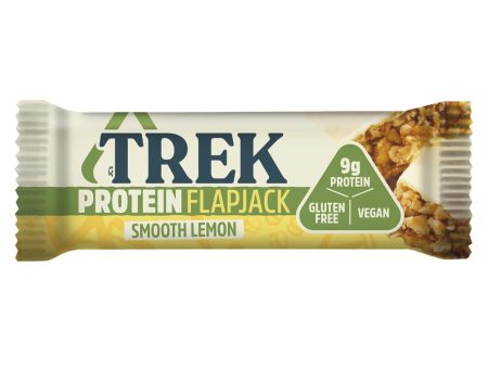 Trek Smooth Lemon Flapjack 50g Hot on Sale