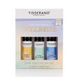 Tisserand The Little Box of Wellbeing contains 3 pulse point roller balls For Sale