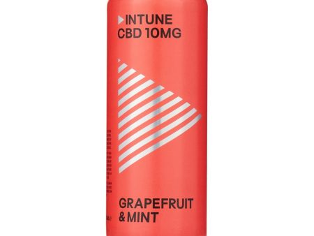 Intune Grapefruit & Mint 10mg Natural CBD Drink 250ml For Discount