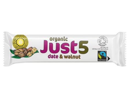 Tropical Wholefoods Vegan Organic Date & Walnut Bar 40g Online