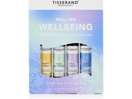 Tisserand Aromatherapy Roll-on Wellbeing Collection 4x 10ml Online