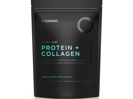 Tropeaka Protein + Collagen Smooth & Creamy Vanilla 510g Online