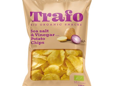 Trafo Organic Classic Salt & Vinegar Crisps 125g on Sale