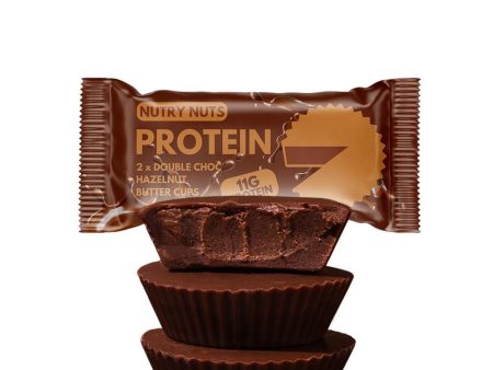 Nutry Nuts Protein Double Chocolate Hazelnut Butter Cups 42g For Discount