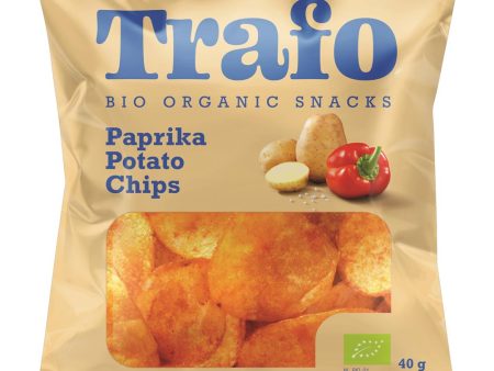 Trafo Organic Chips Paprika 40g Supply