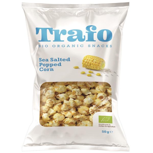 Trafo Organic Popcorn Salted 50g Hot on Sale