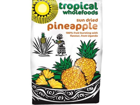 Tropical Wholefoods Organic Sun Dried Pineapple 100g Cheap