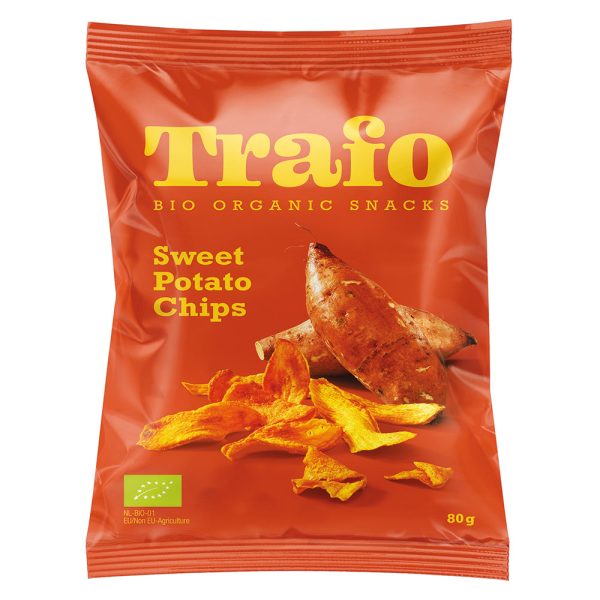 Trafo Organic Sweet Potato Crisps 80g Online