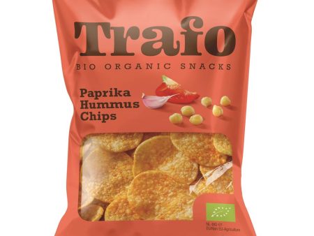 Trafo Organic Hummus Chips Paprika 75g Supply