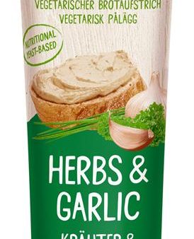 Tartex Yeast Pate Herbs & Garlic Tube 200g For Discount