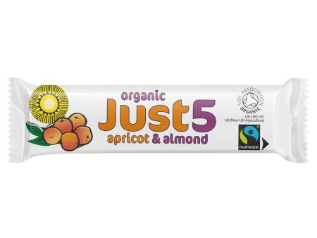 Tropical Wholefoods Organic Vegan Apricot & Almond Bar 40g Supply