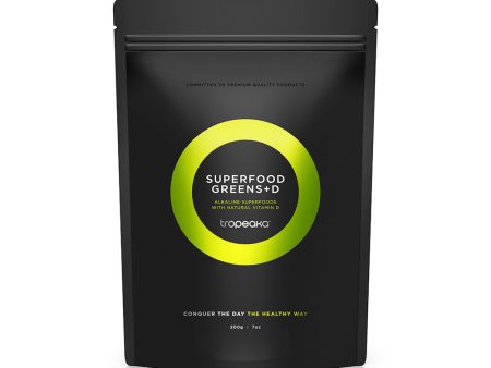 Tropeaka Superfood Greens + D 200g Supply