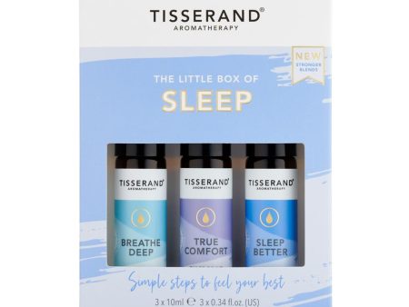 Tisserand The Little Box of Sleep contains 3 pulse point roller balls For Discount