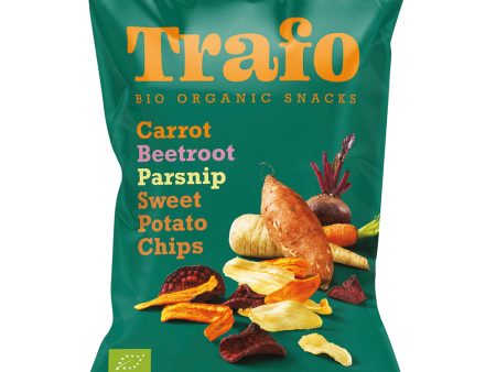 Trafo Organic 4 Vegetable Crisps 100g Online Sale