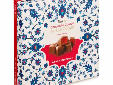 Truede Chocolate Coated Rose Turkish Delight 120g Online Hot Sale