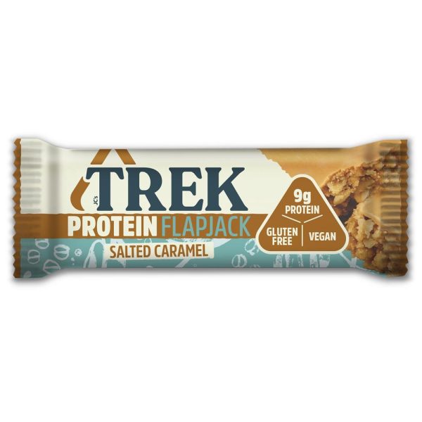 Trek Salted Caramel Flapjack 50g Supply