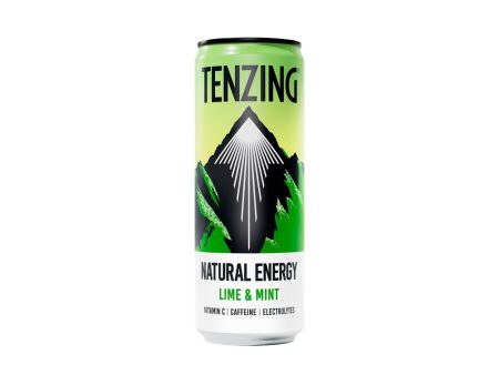 Tenzing Lime & Mint Natural Energy Drink 250ml Fashion