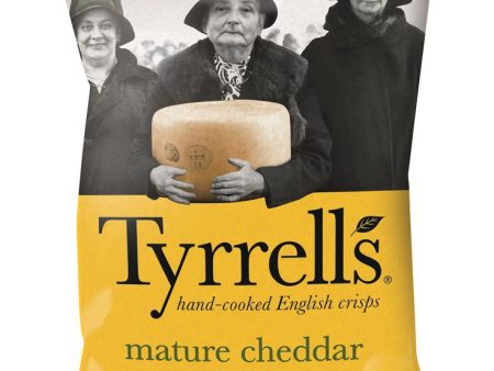 Tyrrells Cheddar Cheese & Chive Crisps 40g on Sale