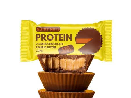 Nutry Nuts Milk Chocolate Peanut Butter Cups 42g on Sale