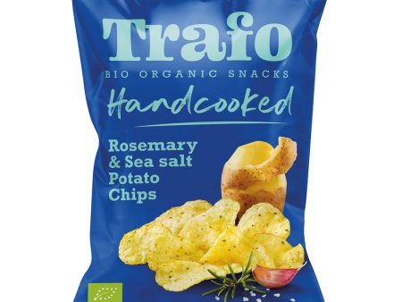 Trafo Organic Handcooked Crisps Rosemary & Himalaya Salt 125g Fashion