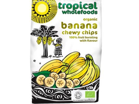 Tropical Wholefoods Organic Chewy Banana Chips 150g Online Sale