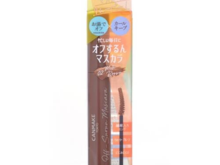 Canmake Off-Surun Mascara 02 Milk Brown Cheap