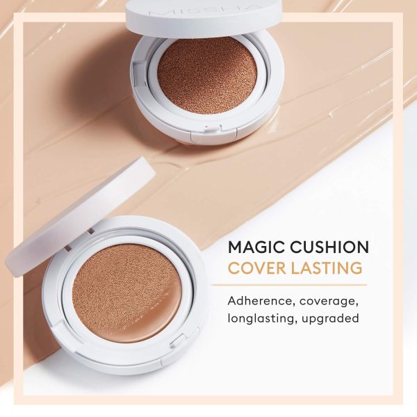 Missha Magic Cover Lasting Cushion No.23 Medium Beige For Cheap