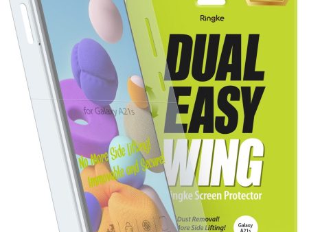 Samsung A21s Screen Protector Dual Easy Film Ringke For Discount