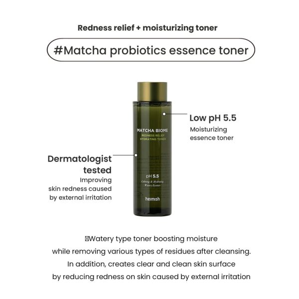 Heimish Matcha Biome Redness Relief Hydrating Toner 150ml Sale