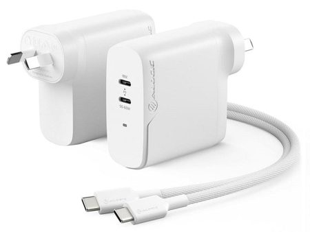 Alogic Rapid Power 68W GaN USB-C Wall Charger Fashion