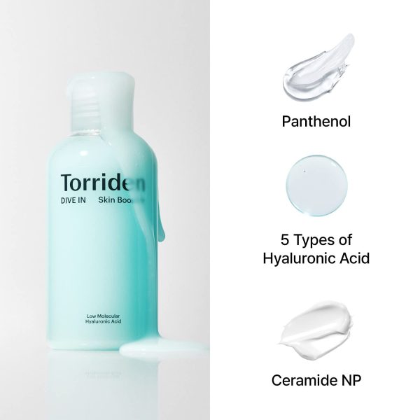 Torriden Dive-In Low Molecular Hyaluronic Acid Skin Booster 200ml Online now