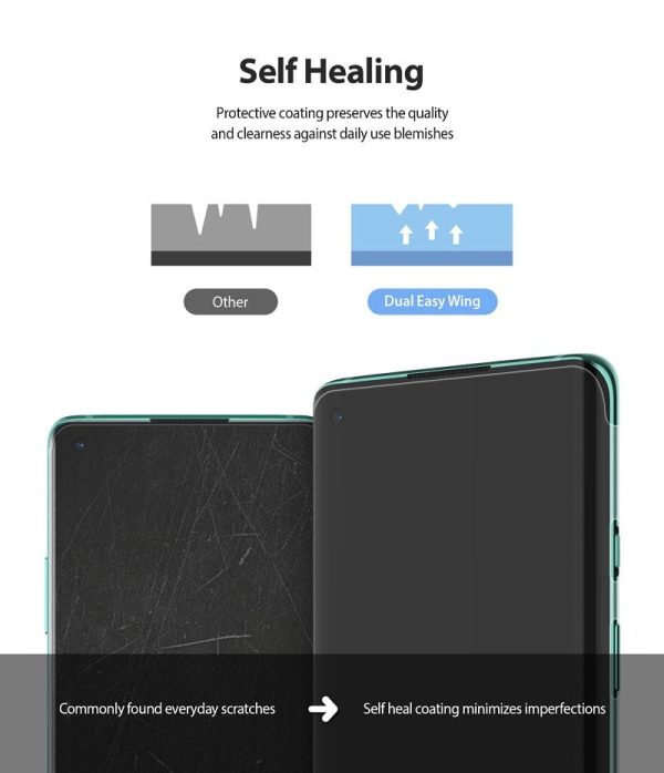 OnePlus 8 Screen Protector Dual Easy Wing Film By Ringke Sale