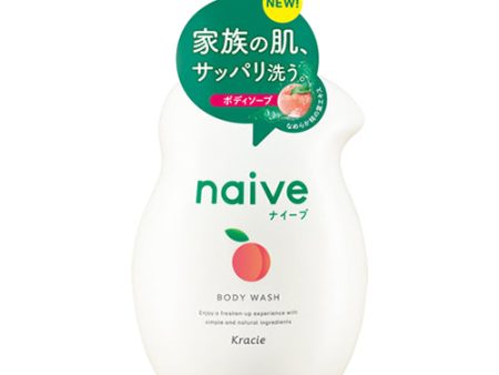 Naive Body Wash (Peach Leaf) 530ml Cheap