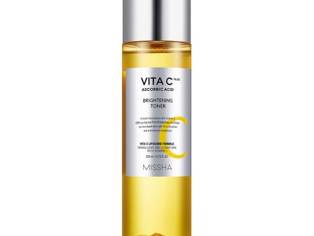 Missha Vita C Plus Brightening Toner 200ml Hot on Sale