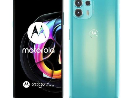 Motorola edge 20 fusion 5G (2021) Dual SIM 6GB+128GB - Cyber Teal Sale