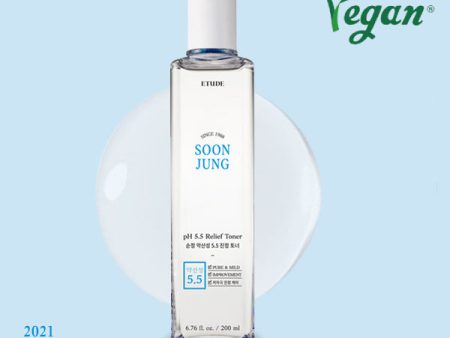 Etude House Soon Jung PH 5.5 Relief Toner 200ml Online