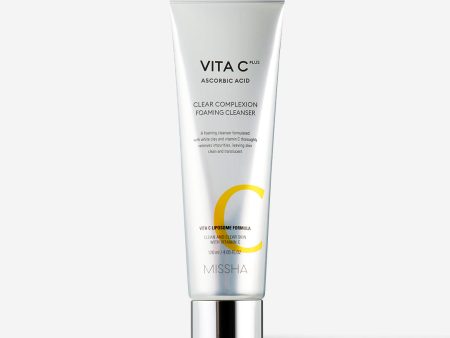 Missha Vita C Plus Clear Complexion Foaming Cleanser 120ml For Discount