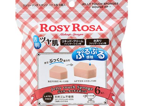 Rosy Rosa Jelly Touch Sponge House 6P Discount