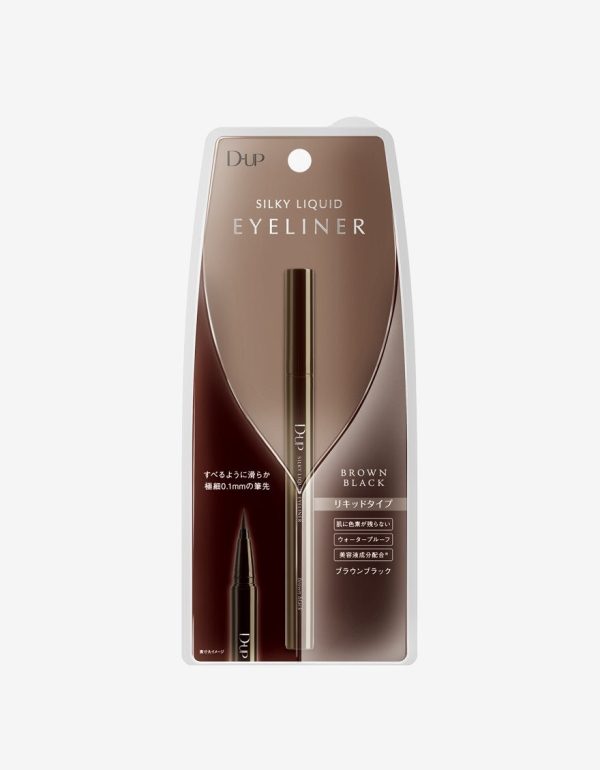 Dup Silky Liquid Eyeliner Waterproof Brown Black Online