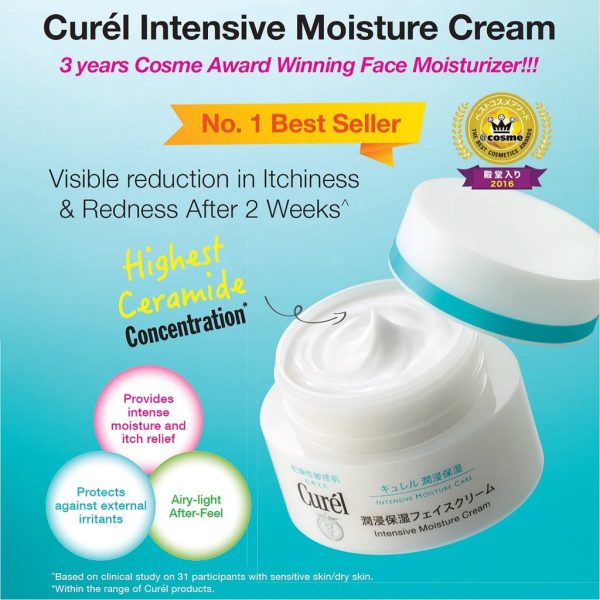 Kao Curel Intensive Moisture Care Cream 40g Discount