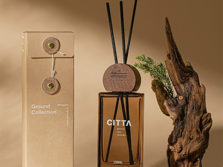 Citta West Moss Earth Tall Square Bottle Reed Diffuser 150ml Discount