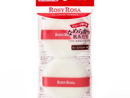 Rosy Rosa Veludo Touch Puff 2P For Sale