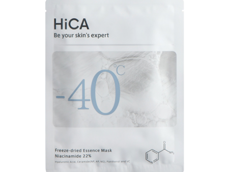 HiCA Freeze-dried Essence Mask Niacinamide 22% 1sheet Hot on Sale