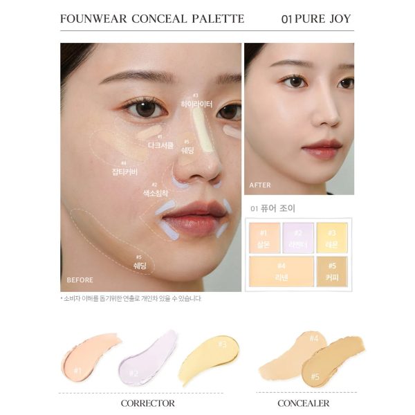 Clio Kill Cover Founwear Concealer Palette 6g Sale