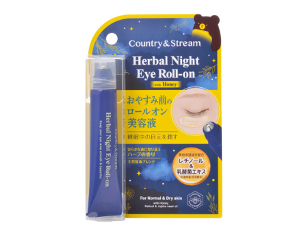 Country & Stream Herbal Night Eye Roll-on 15ml Supply