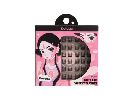 Dollylashes Glue-Free False Eyelashes 36pcs Hot on Sale